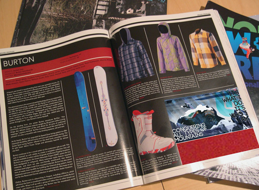 burton snowboards mountain ad