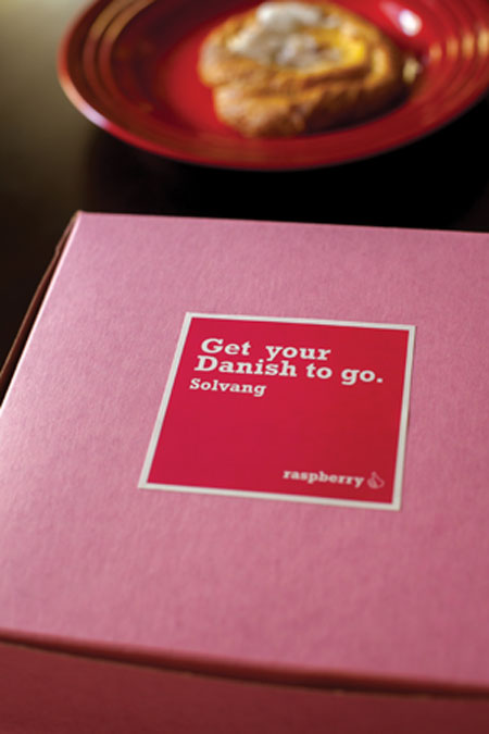 picture of solvang pastery box and danish